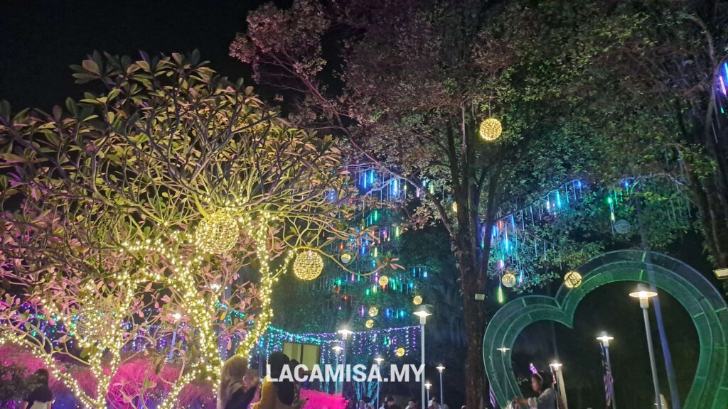 Beauty of Secret Garden Putrajaya at night