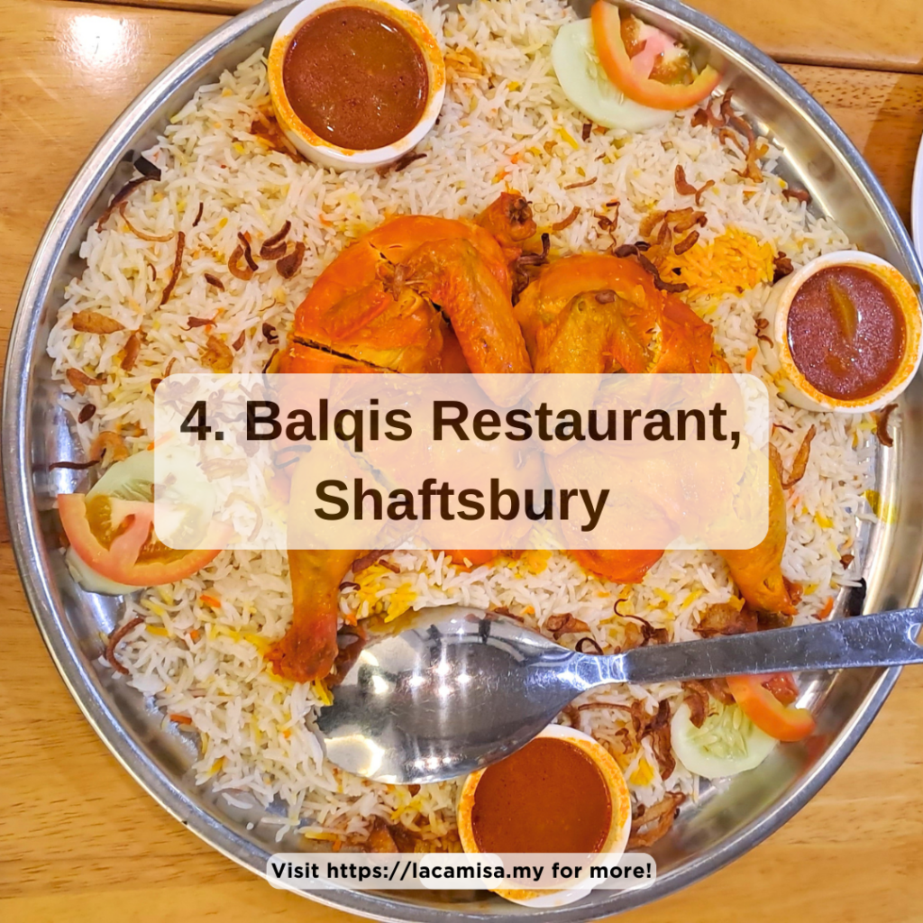 Balqis Restaurant, Shaftsbury, Putrajaya