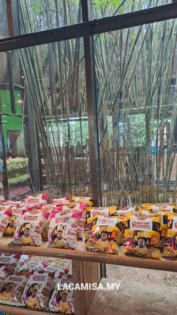 Some of the snacks being sold in the souvenir shop in Wetland Studios Putrajaya
