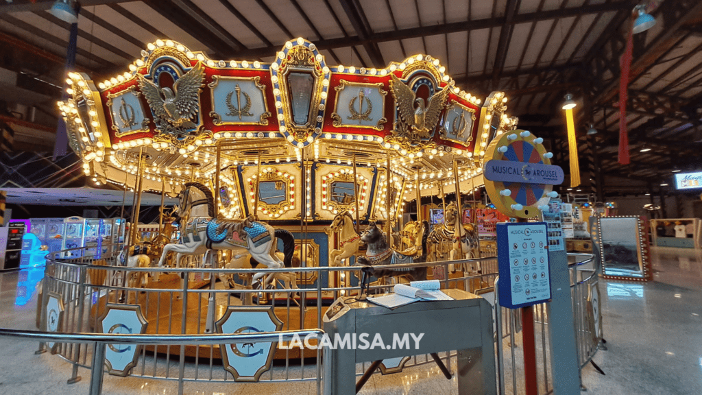 Musical Carousel at the TOP KOMTAR Penang to relieve your inner child