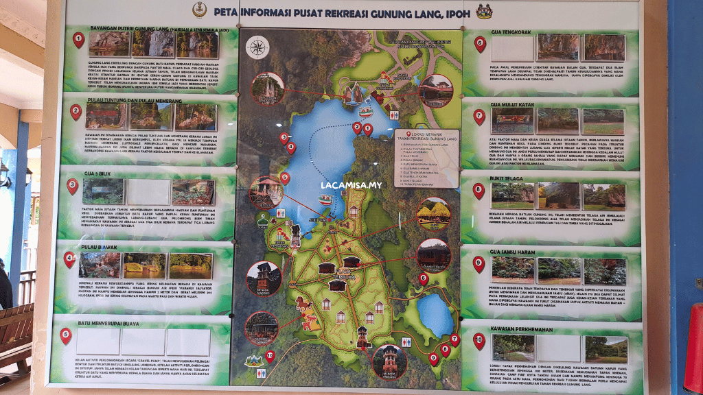 Top attractions in Gunung Lang Recreational Park.