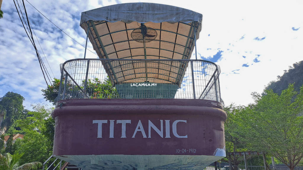 A replica of the Titanic ship