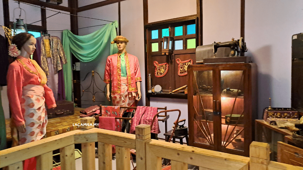 Traditional Malay clothing.