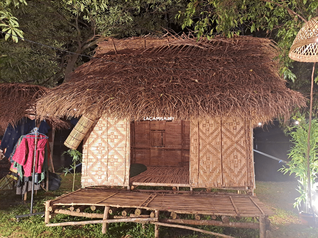 The hut in Laman Cahaya Dulu-Dulu