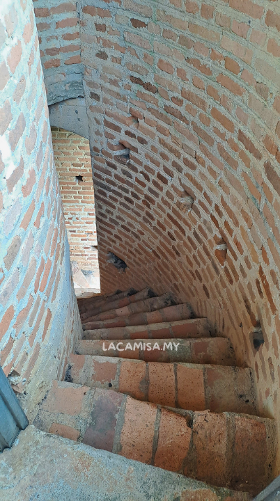  The spiral staircase of Kellie's Castle