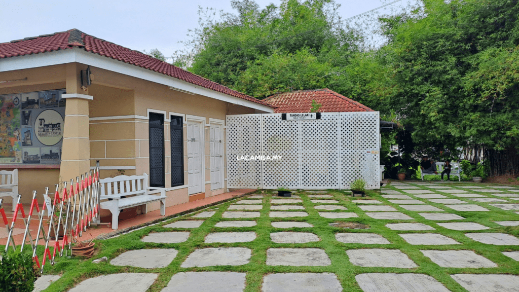 Toilets and prayer room are also available here