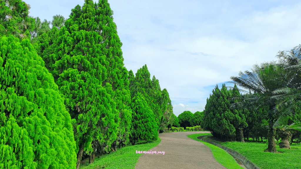 The European Garden (Bustan Eropah) in Taman Saujana Hijau Putrajaya