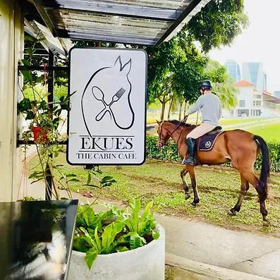 Horseback Riding Opportunities in Ekues Cabin Cafe. (Photo credited to Ekues Cabin Cafe Official Website)