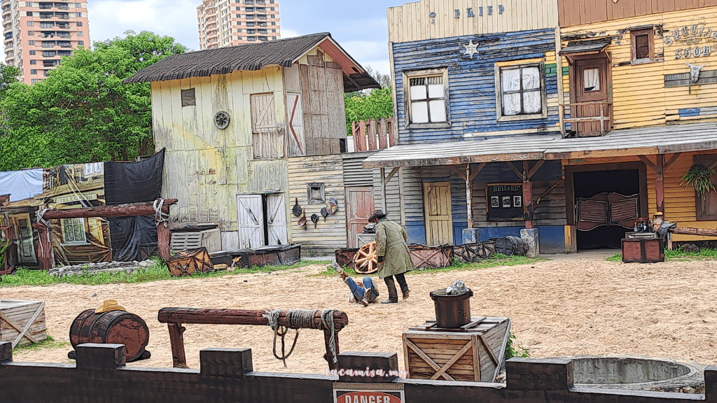 A'Famosa Safari Wonderland Melaka (Wild West Show_cowboy town)