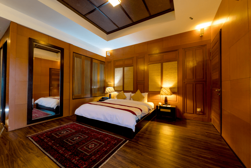 One of the recommended rooms in Duyong Marina & Resort is the Deluxe King, which provides exceptional comfort for guests. Photo credited to Duyong Marina & Resort Official Website.