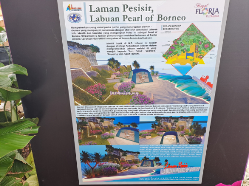 The informations on Laman Pesisir, Labuan Pearl of Borneo