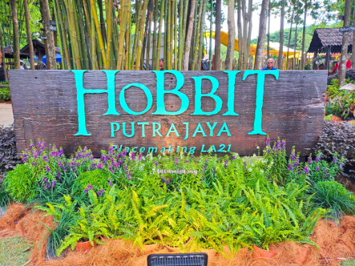 The entrance to The Hobbit Putrajaya