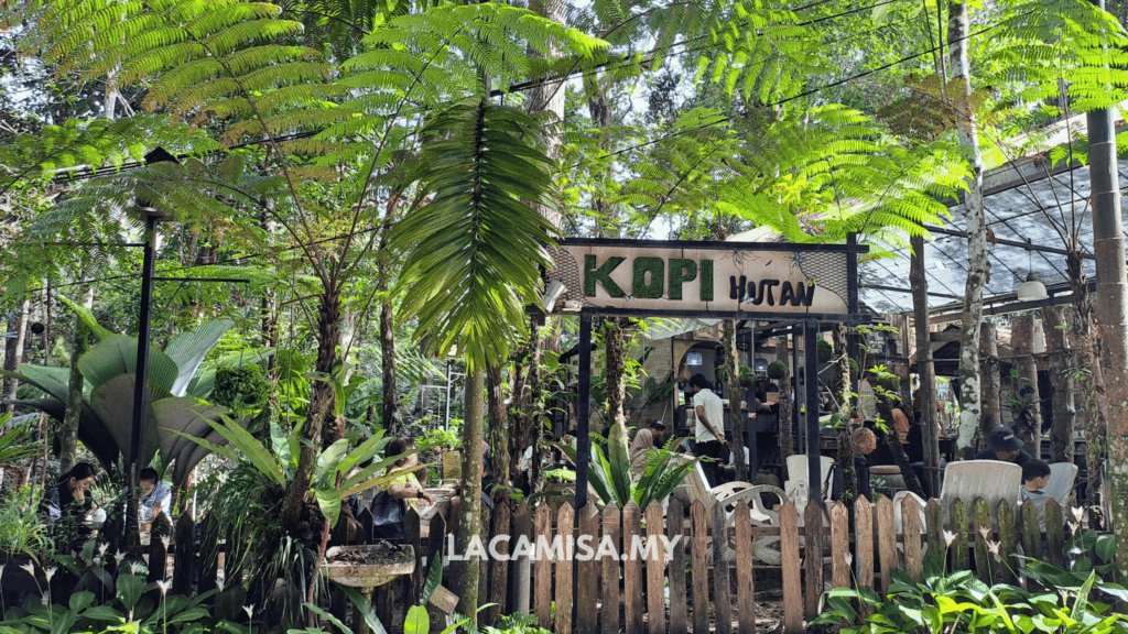 Kopi Hutan in Bukit Bendera @ Penang Hill, is one of the best aesthetic cafes in the forest.