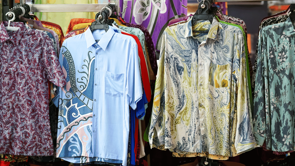 Batik Malaysia attire for men.