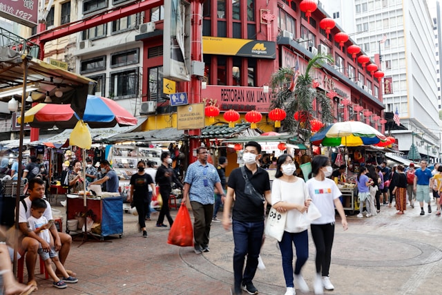 Petaling Street in Kuala Lumpur.