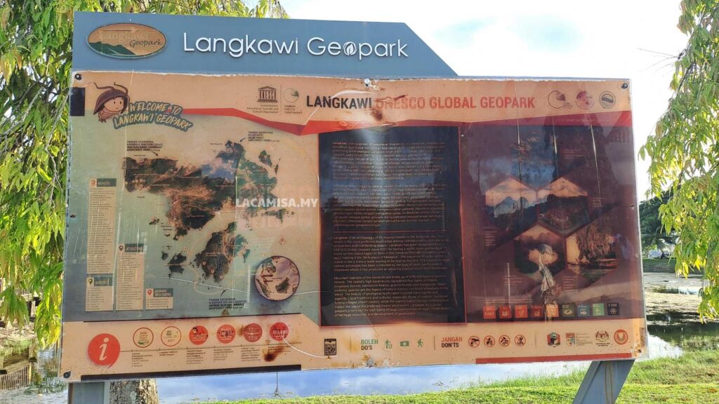 Background information on Eagle Square as a part of Langkawi UNESCO Global Geopark
