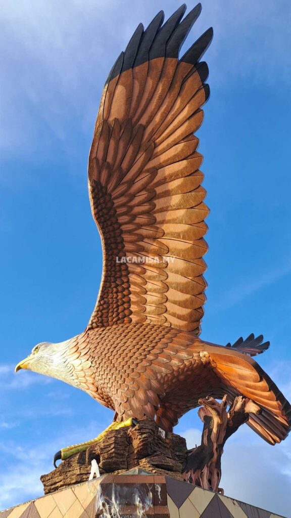 Ancient sailors saw eagles as protectors of the island.