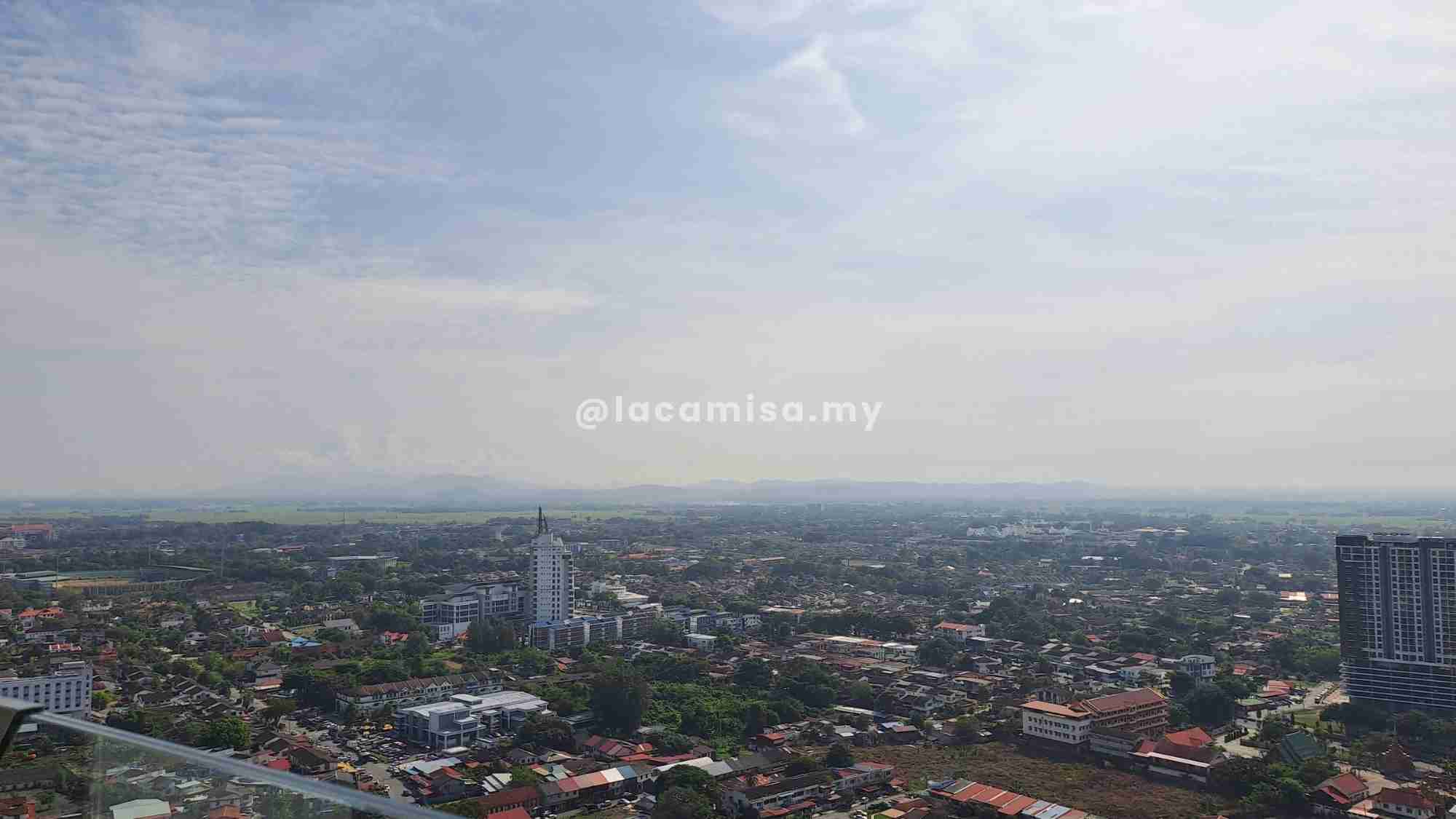 The photos of the surrounding cities