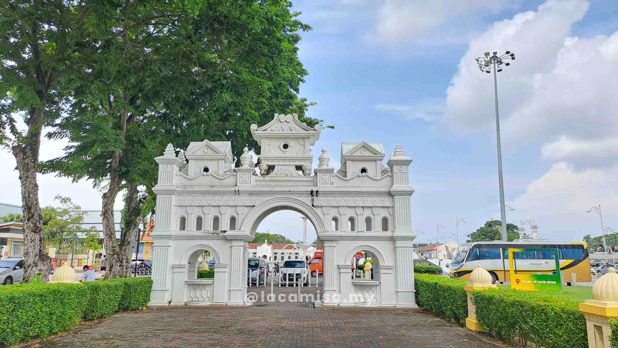 Archway Replica of Istana Kota Tengah, Alor Setar, Kedah