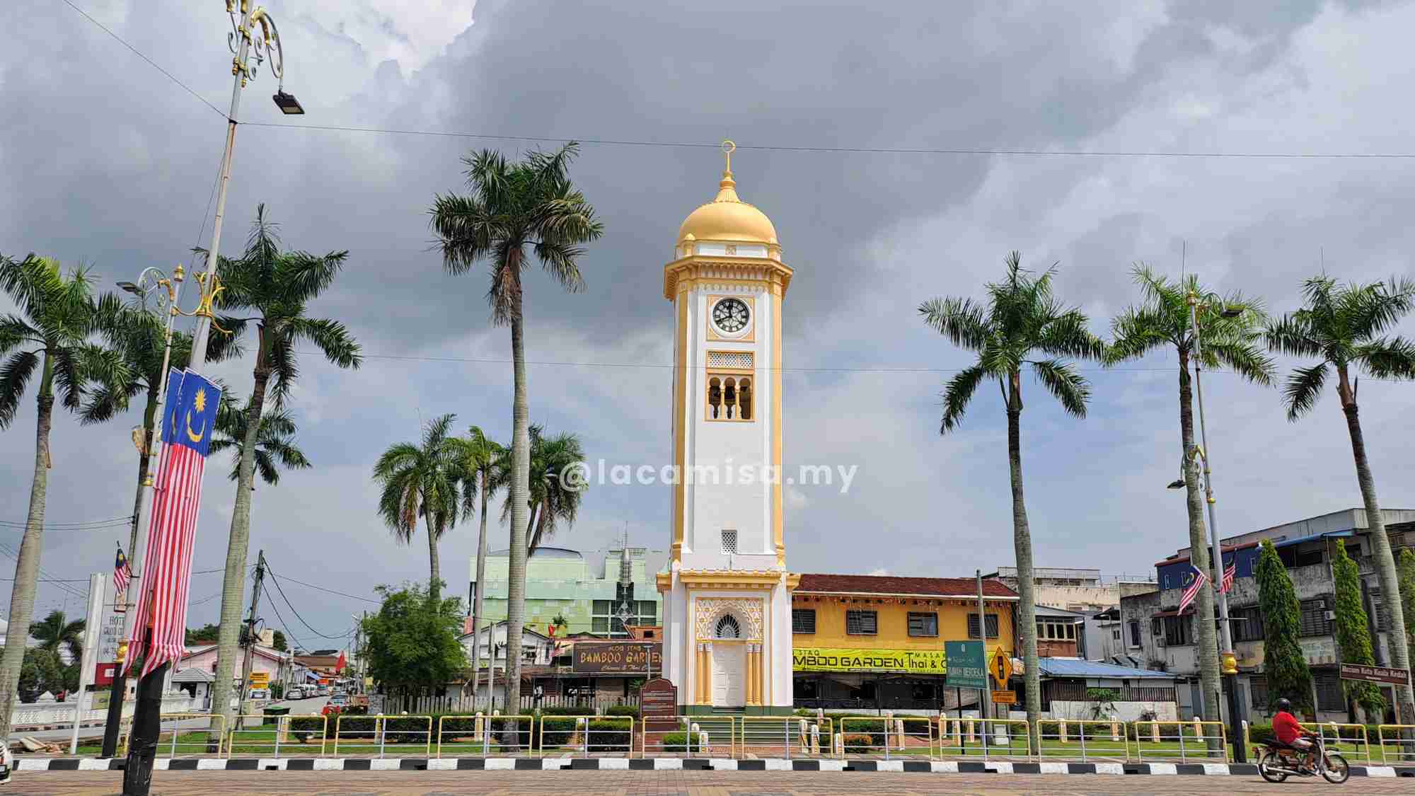 Clock Tower, Alor Setar, Kedah (street view)