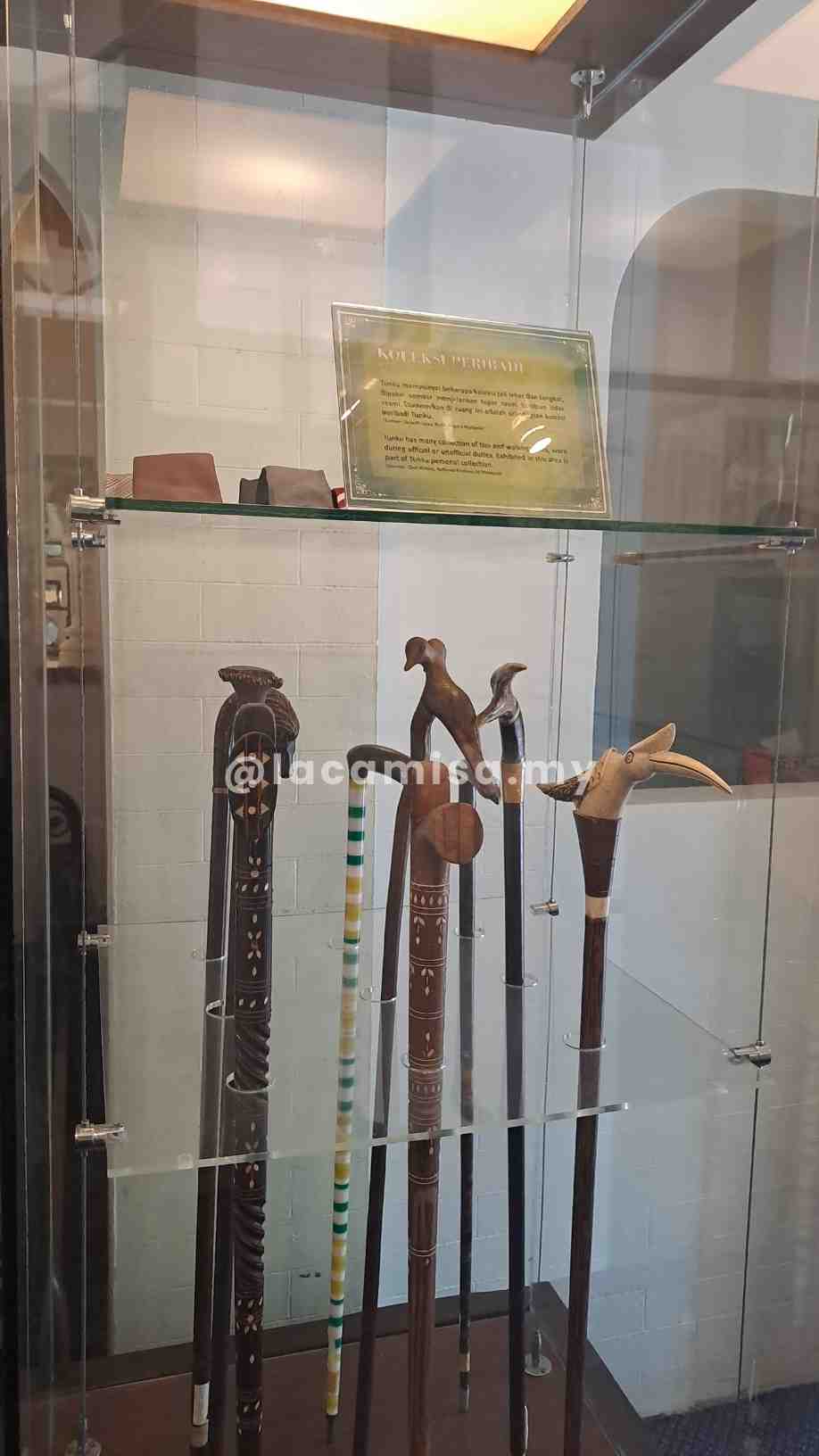 Walking stick used by Tunku.<br>