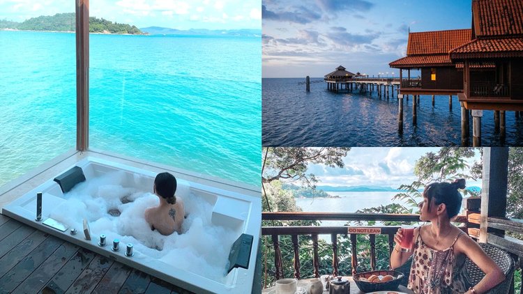 Berjaya Langkawi Resort rainforest chalets on stilts near the beach. (Image credited to Klook.com)