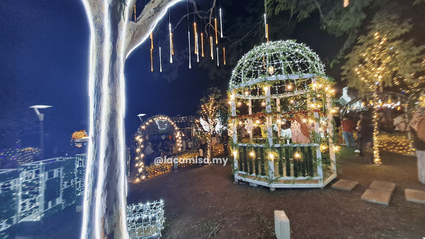 Illuminated gazebo